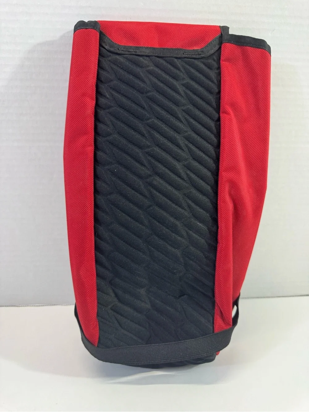 The North Face Red and Black small 12” padded pouch camping hiking biking